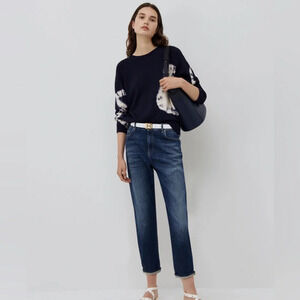 Marella Sport navy tie dye sweater